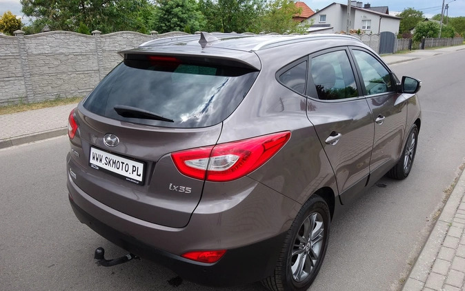 Hyundai ix35 cena 55900 przebieg: 99317, rok produkcji 2014 z Szczuczyn małe 704